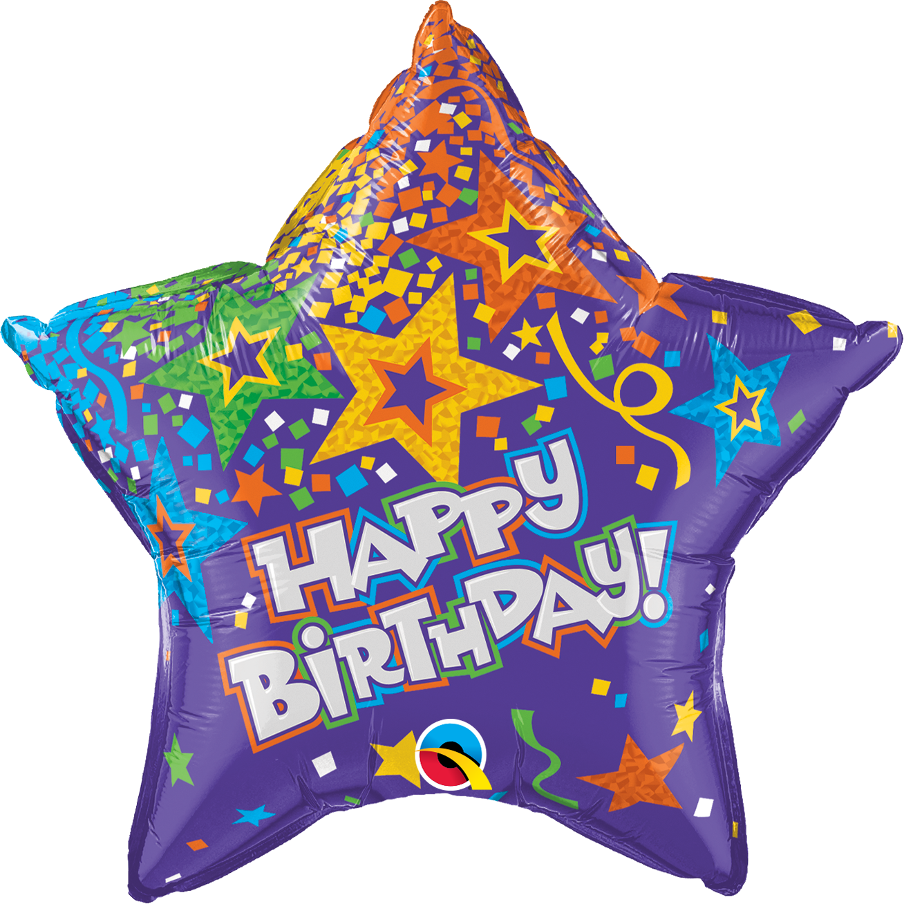 Purple Birthday Star