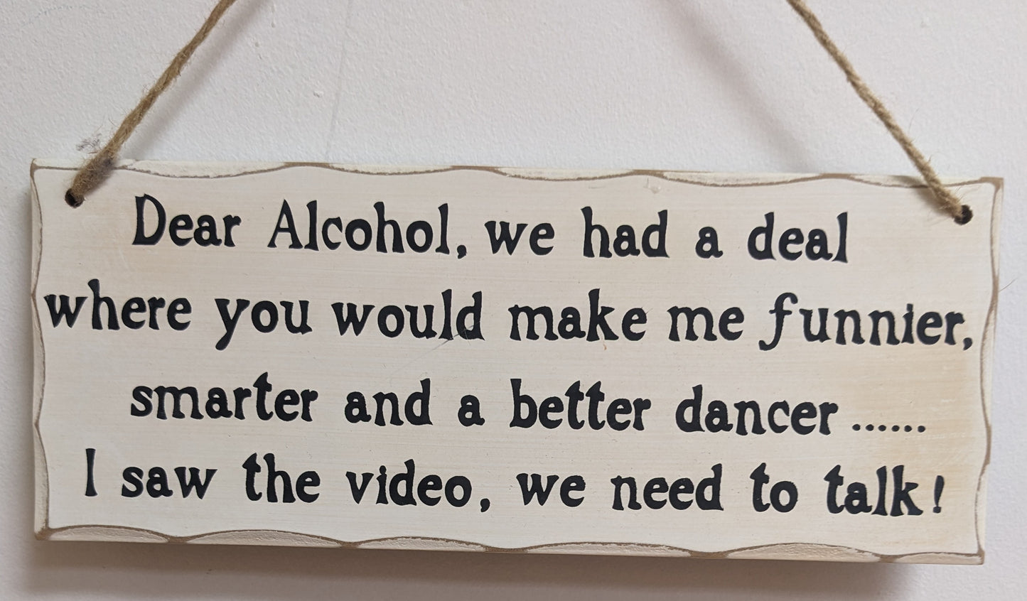 Dear Alcohol